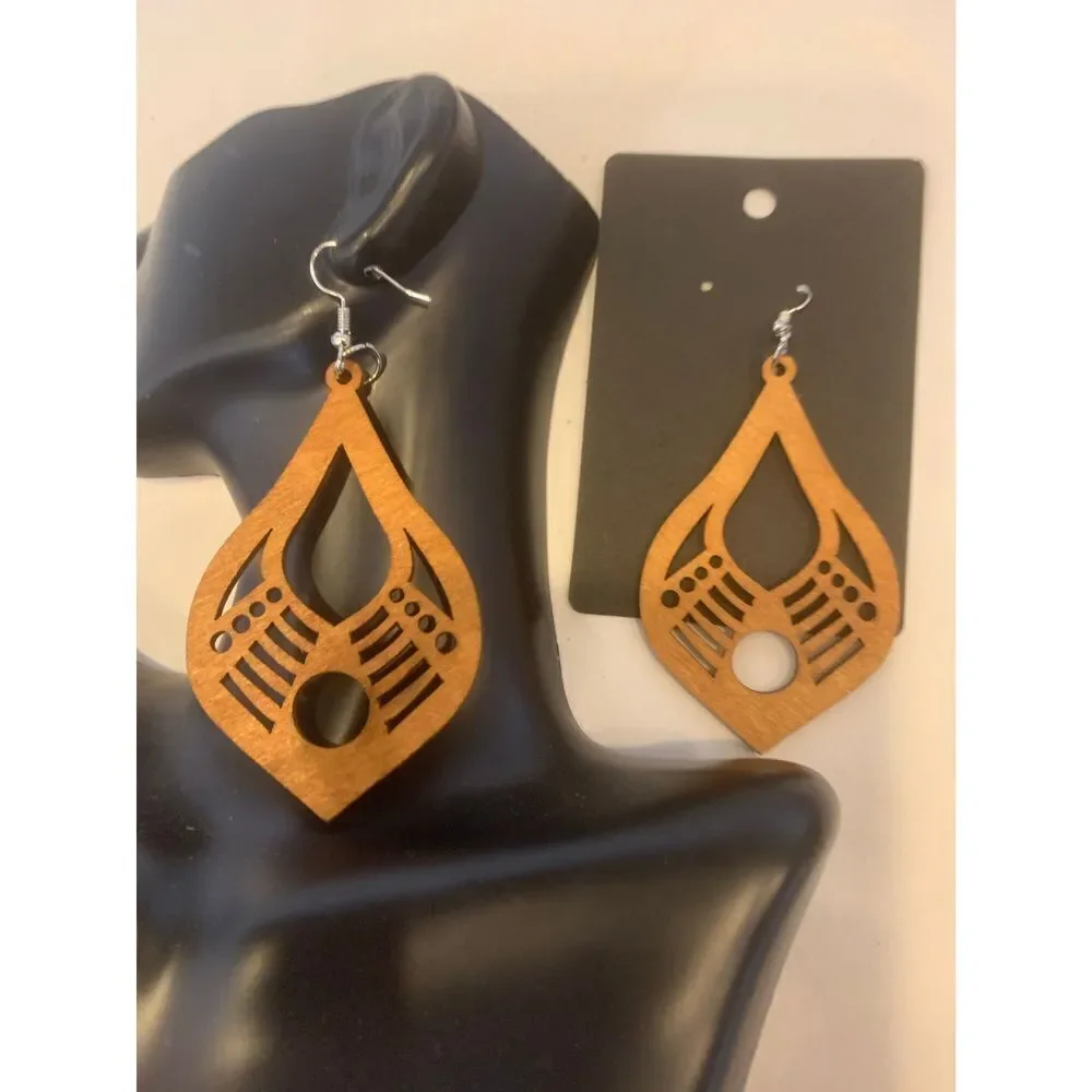 Wooden Earrings